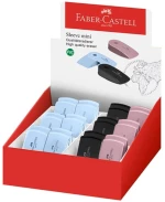 Γόμα Faber Castel Mini Sleeve Spark.Sky Blue / Μαύρο / Ροζ 182477