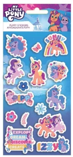Αυτοκόλλητα Puffy 10x22cm  MY LITTLE PONY