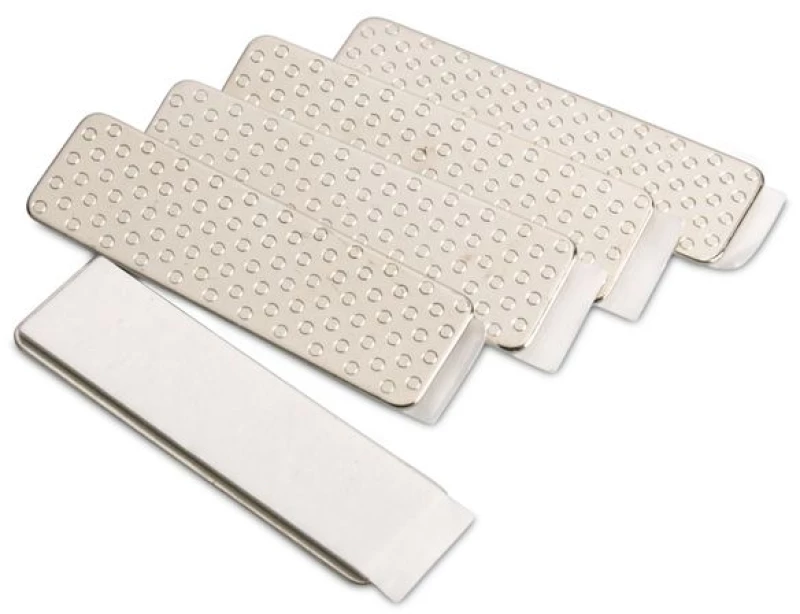 Μεταλλικό Αντικρίσμα 45x13x2mm Αυτοκόλλητο Metal