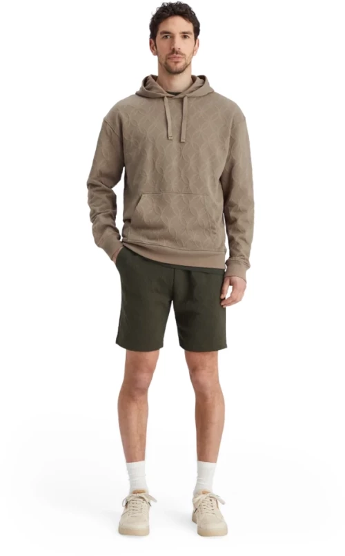 Scotch&Soda Men's Jacquard Terry Hoodie