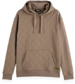 Scotch&Soda Men's Jacquard Terry Hoodie