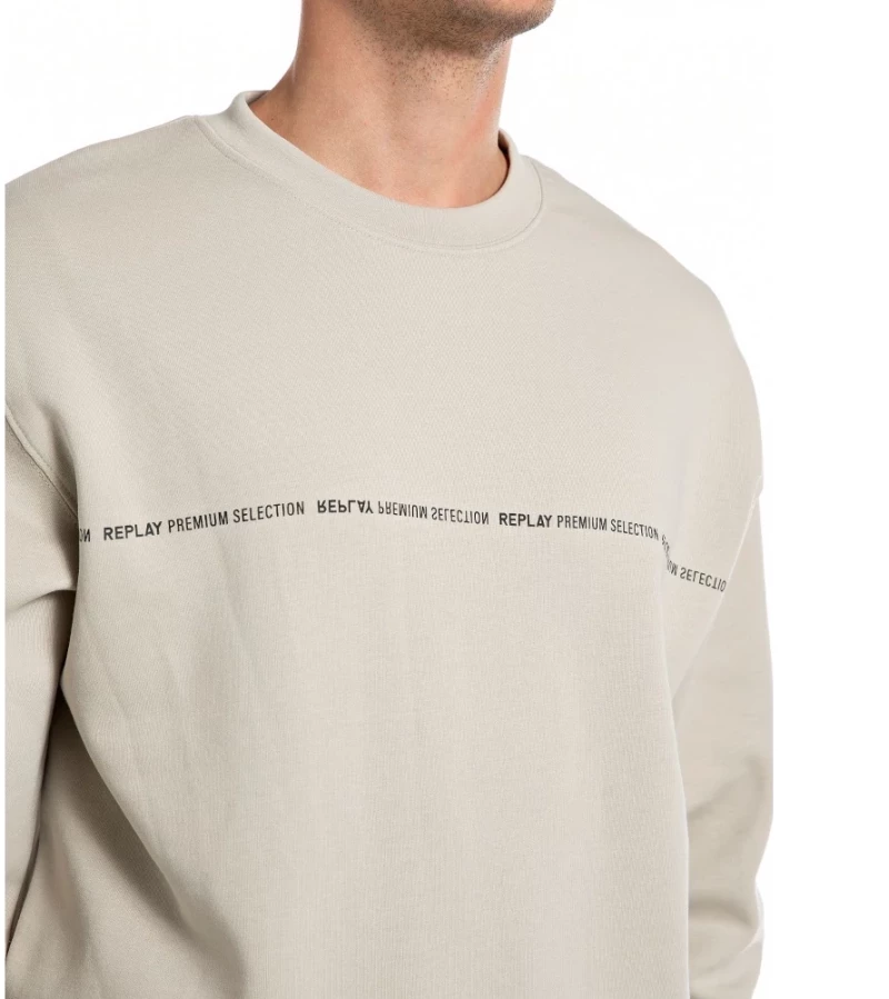 Replay Man Crewneck Sweatshirt