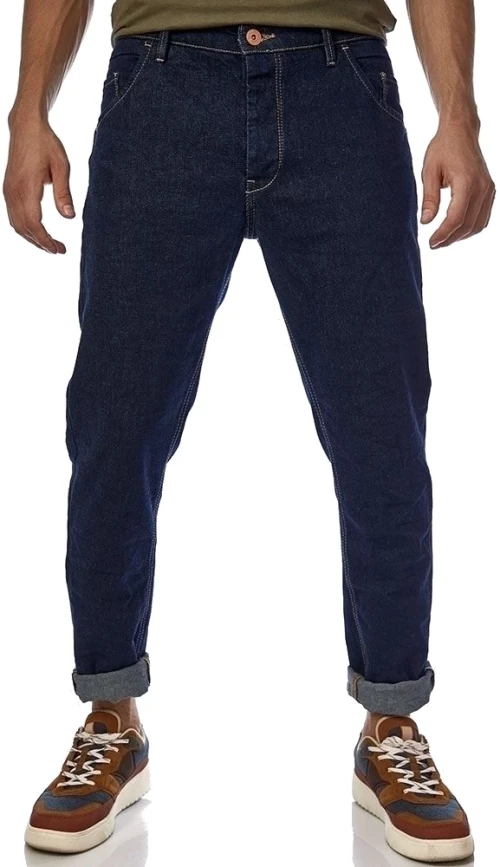 BROKERS Man CARROT FIT Blue Jeans