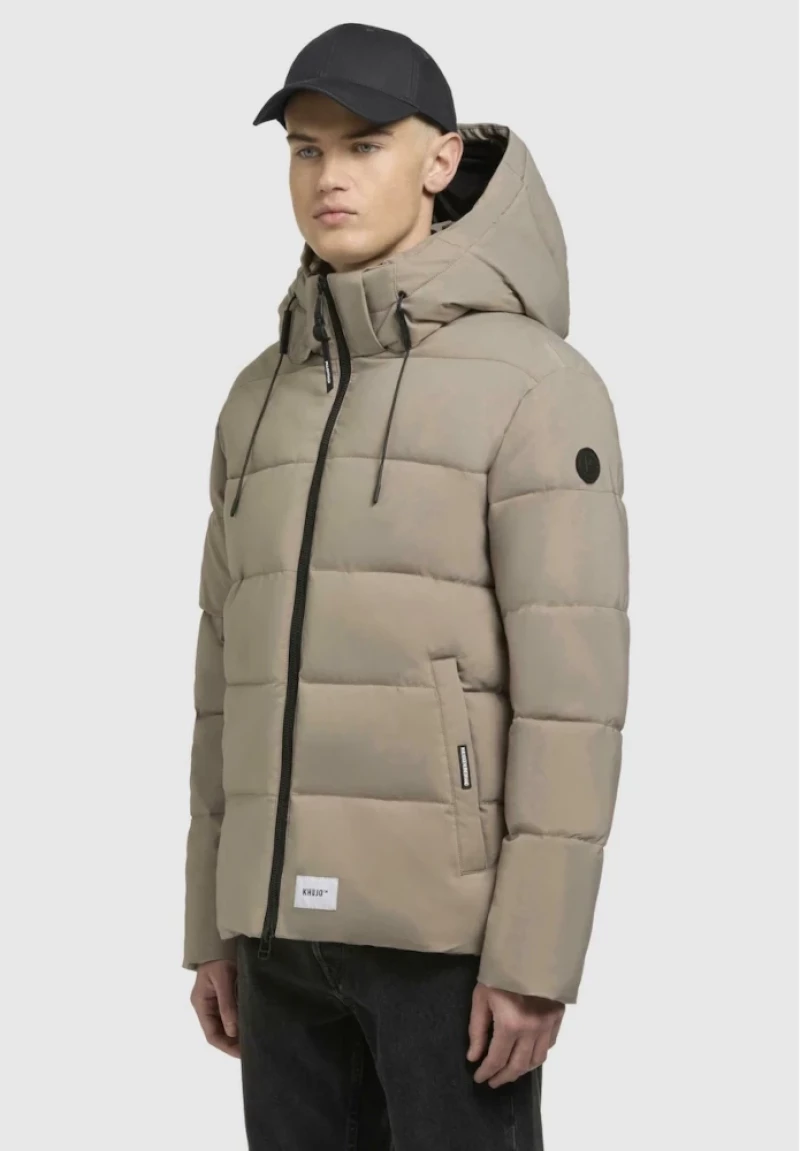 Khujo Man LOGA2 Jacket-Greige