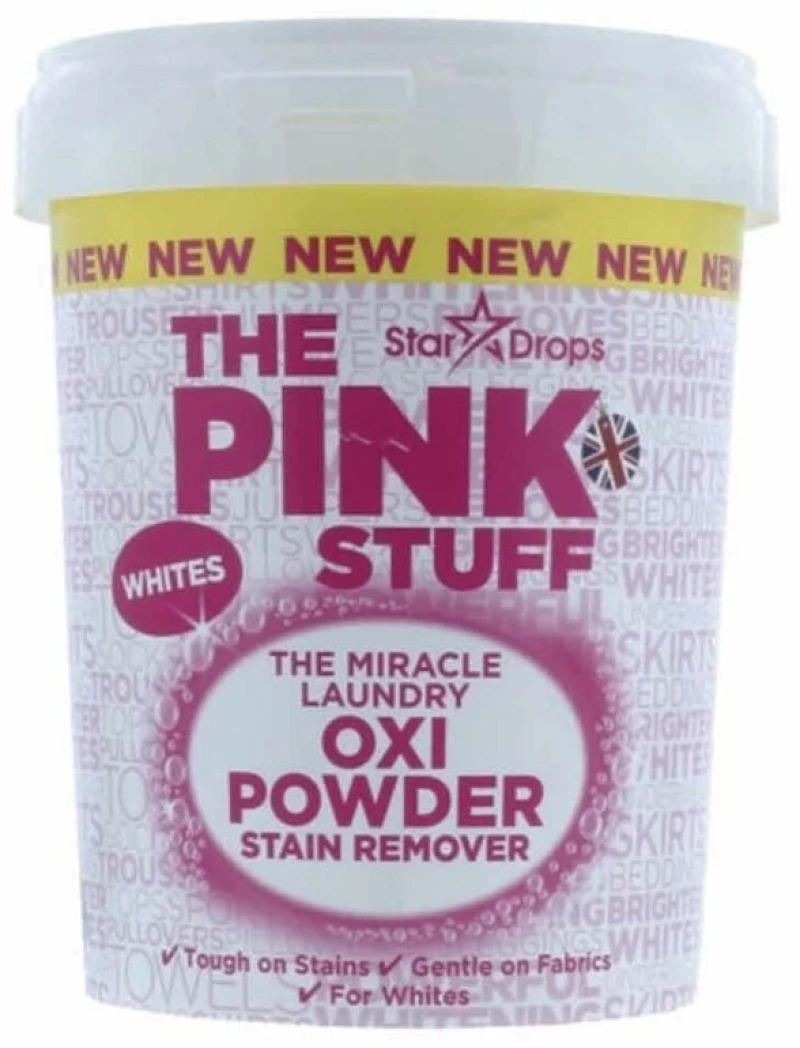 The Pink Stuff Σκόνη για Πλύσιμο στο Χέρι για Λευκά 1kg