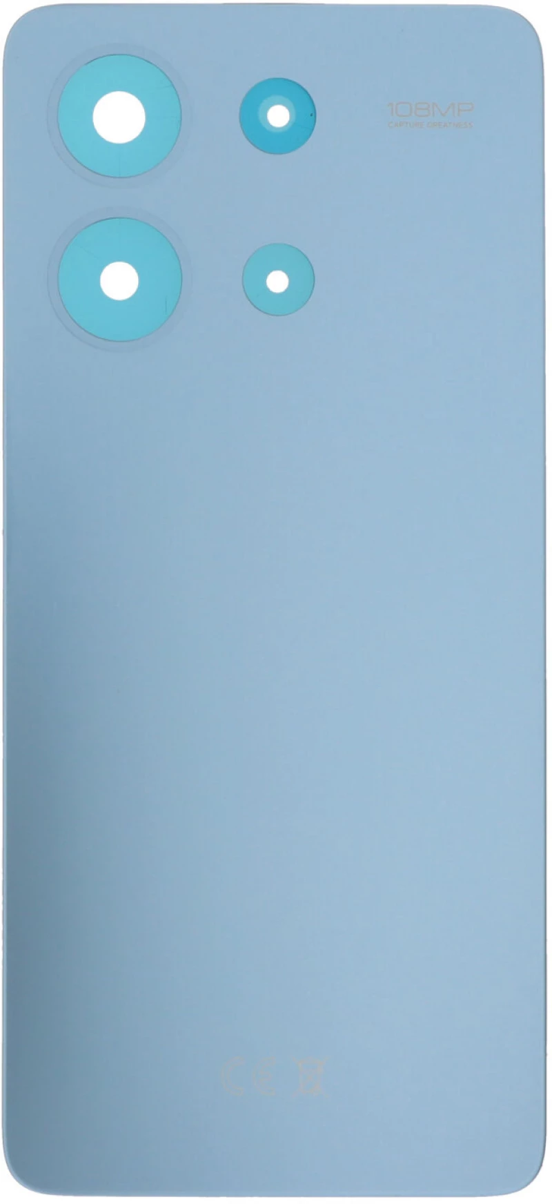 Καπάκι Μπαταρίας / Battery Door with Adhesive for Xiaomi Redmi Note 13 4G Ice Blue