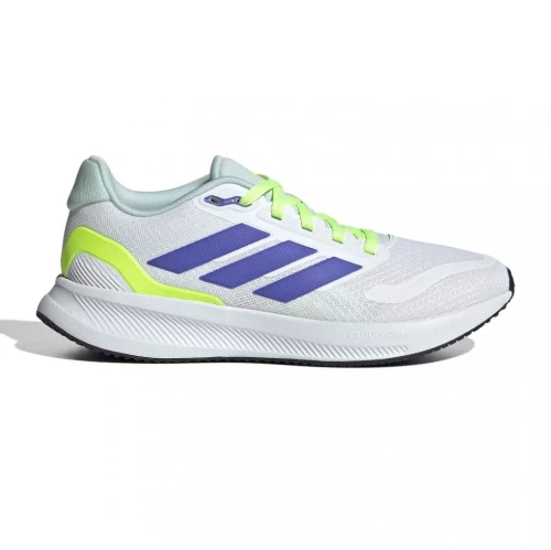 ADIDAS RUNFALCON 5 KIDS CLOUD WHITE/BLUE/YELLOW IE8587