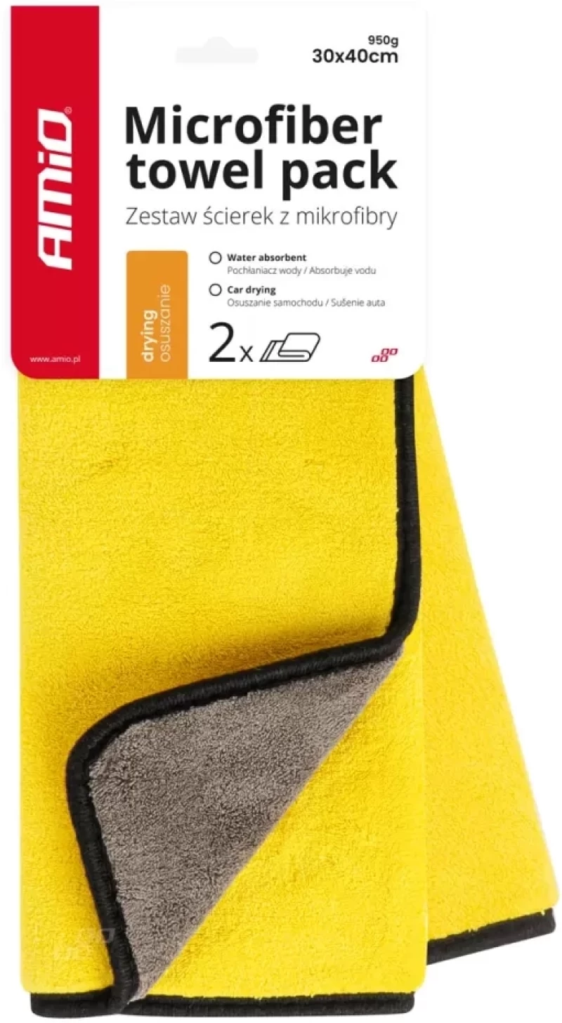 ΠΕΤΣΕΤΕΣ ΣΤΕΓΝΩΜΑΤΟΣ ΜΙΚΡΟΦΙΜΠΡΑ 30x40cm 950gr/m2  ΑΜΙΟ - 2 ΤΕΜ. 03755/AM