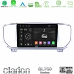 Clarion GL700 Series 8Core Android13 4+64GB Kia Sportage 2016-2018 Navigation Multimedia Tablet 9" Με Carplay & Android Auto U-GL7-KI0033