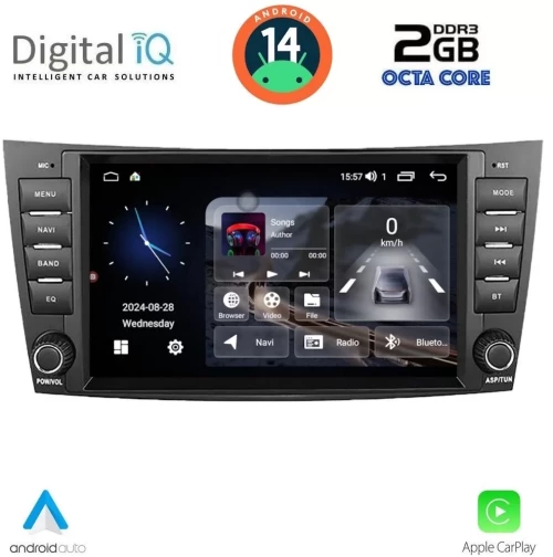 DIGITAL IQ MSF 390_CPA (8” DECK) MULTIMEDIA SYSTEM for MERCEDES E (W211) – CLS (W219) mod. 2003-2009 DIQ_MSF_390_14