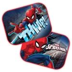 ΗΛΙΟΠΡΟΣΤΑΣΙΕΣ ΠΛΑΙΝΕΣ SPIDERMAN ΜΕ ΒΕΝΤΟΥΖΑ 44x35cm AMIO - 2 Τεμ. S59323/AM