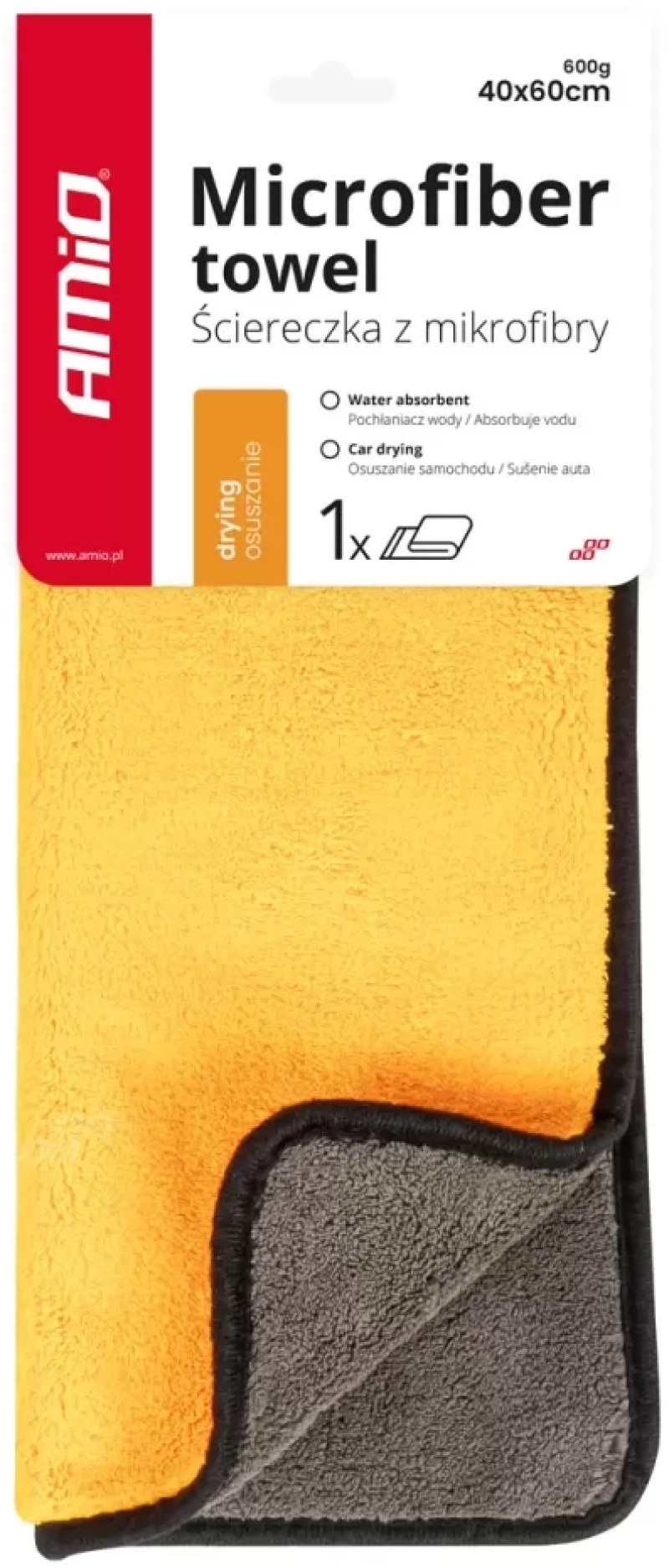ΠΕΤΣΕΤΑ ΣΤΕΓΝΩΜΑΤΟΣ ΜΙΚΡΟΦΙΜΠΡΑ 40x60cm 600gr/m2  ΑΜΙΟ - 1 ΤΕΜ. 03753/AM