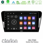 Clarion GL700 Lite Series 8Core Android11 2+32GB Skoda Octavia 7 Navigation Multimedia Tablet 10" Με Carplay & Android Auto U-G72L-SK007