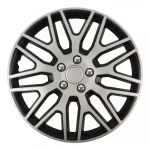 ΤΑΣΙ 15" DAKAR NC ΑΣΗΜΙ/ΜΑΥΡΟ - AMIO ΣΕΤ 4ΤΕΜ ΣΕ KOYTI 8507/AM