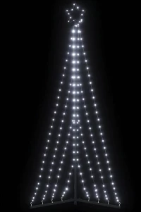 Φωτιστικό Χριστουγεννιάτικου Δέντρου 339 LED Κρύο Λευκό 182 cm Ψυχρό λευκό 3307646
