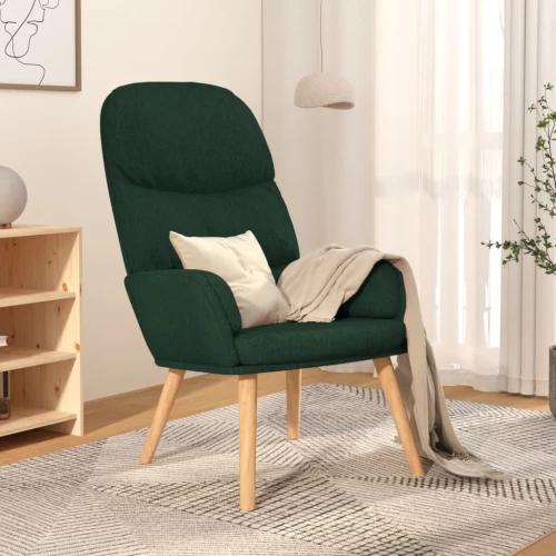 Πολυθρόνα Relax Σκούρο Πράσινο Υφασμάτινη Σκούρο πράσινο 340995