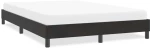 Πλαίσιο κρεβατιού χωρίς στρώμα Μαύρο 140x220 cm Βελούδινο Μαύρο 4101405