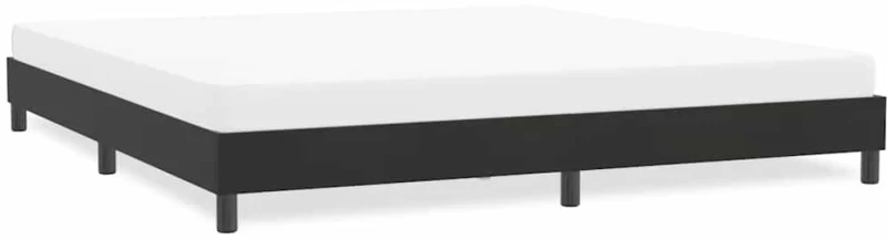 Πλαίσιο κρεβατιού χωρίς στρώμα Μαύρο 180x210 cm Βελούδινο Μαύρο 4101369