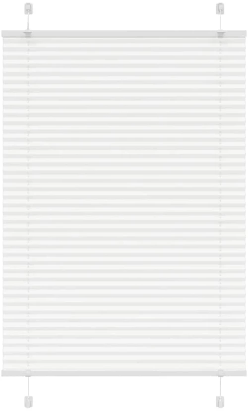 Πλισέ περσίδα Λευκό 90x150 cm Πλάτος υφάσματος 89,4 cm Λευκό 4015498