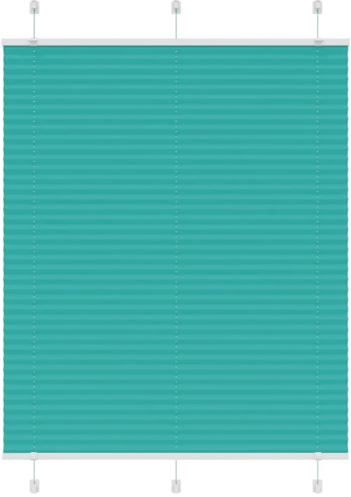 Πλισέ περσίδα πετρόλ πράσινο 105x150 cm Πλάτος υφάσματος Πετρόλ 4015399