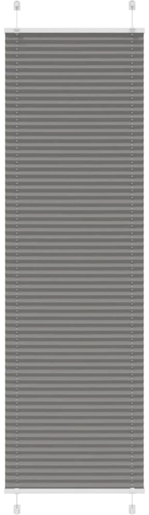 Πλισέ περσίδα Ανθρακί 55x200 cm Πλάτος υφάσματος 54,4 cm Ανθρακί 4015100