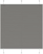 Πλισέ περσίδα Ανθρακί 115x150 cm Πλάτος υφάσματος 114,4 cm Ανθρακί 4015095