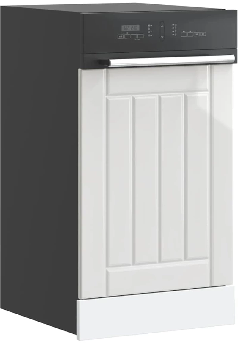 Πίνακας πλυντηρίου πιάτων "Lucca" High Gloss White Γυαλιστερό λευκό 853889