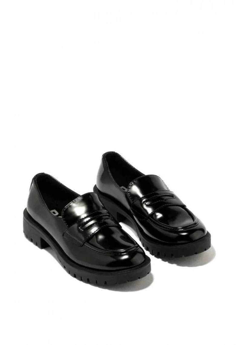 CONGUITOS LOAFERS BJSH582010-BLAC BLACK/BLACK