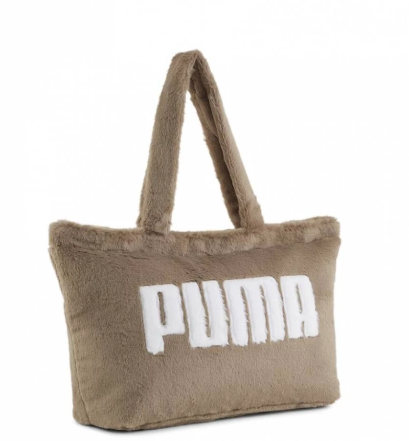 PUMA CORE FUR SHOPPER BAG  090656 03 OAK BRANCH