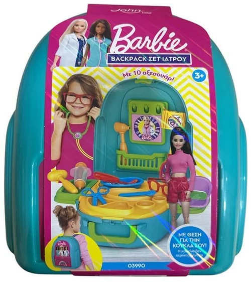 ΣΕΤ ΓΙΑΤΡΟΎ BACKPACK BARBIE- 03990ΜΤ
