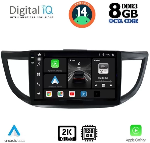 DIGITAL IQ BXF 8198_CPAA (10inc) MULTIMEDIA TABLET for HONDA CRV mod. 2013-2017 DIQ_BXF_8198
