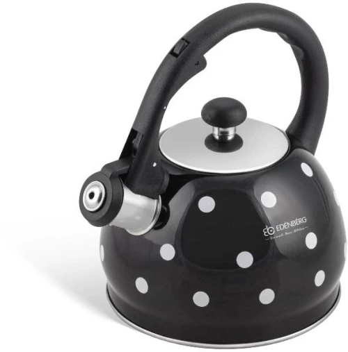 Edenberg, Βραστήρας νερού - Τσαγιερό από ανοξείδωτο ατσάλι 2,Lt  EB 1922 Black (Black)
