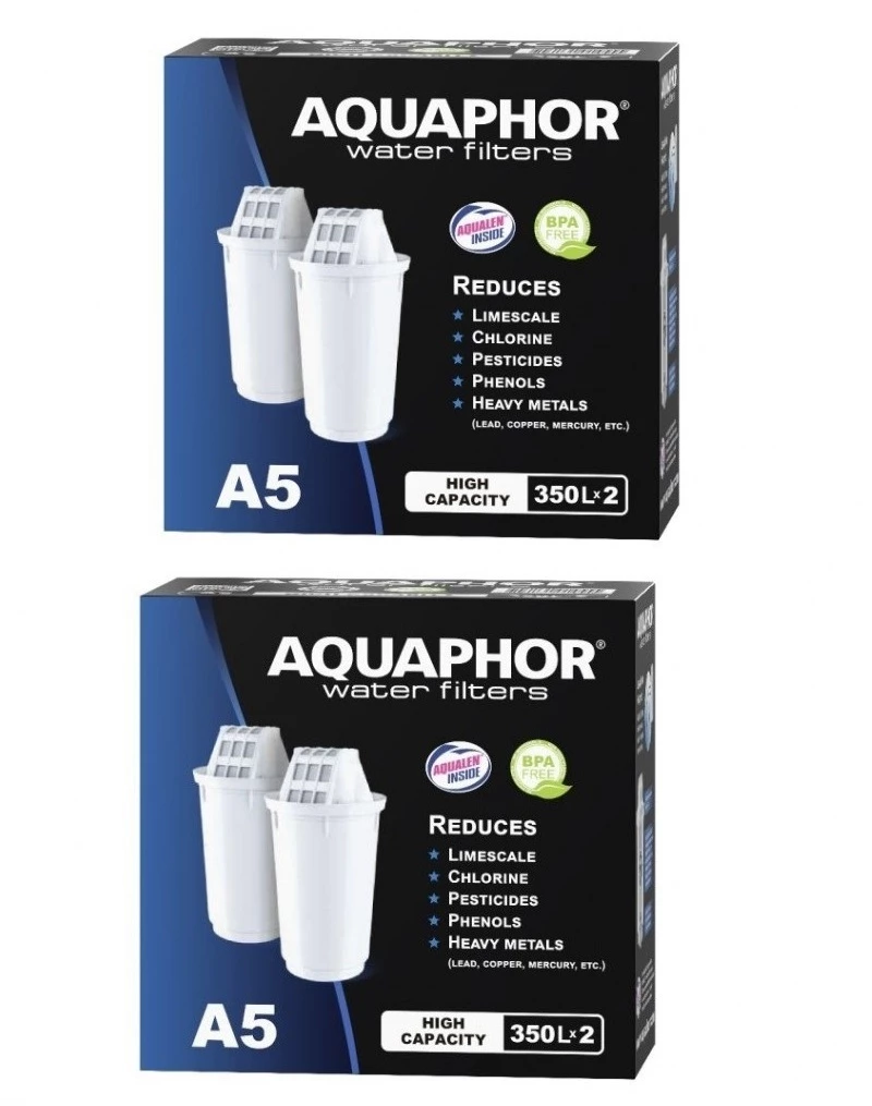 4 Φίλτρα (ανταλλακτικό) για κανάτες Aquaphor, A5