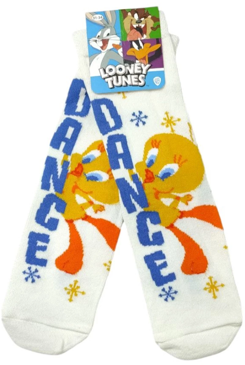 ΠΑΙΔΙΚΕΣ ΚΑΛΤΣΕΣ DISNEY LOONEY TUNES LT21586 ΑΣΠΡΟ (19-38)