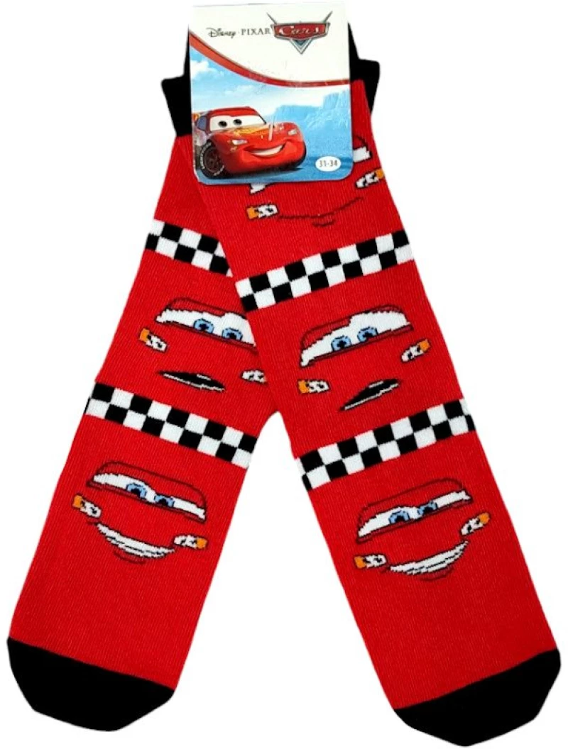 ΠΑΙΔΙΚΕΣ ΚΑΛΤΣΕΣ DISNEY MCQUEEN CR17061 ΚΟΚΚΙΝΟ (19-34)