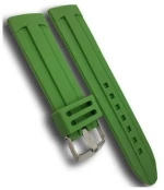 Λουράκι σιλικόνης 24mm λαχανί id9090