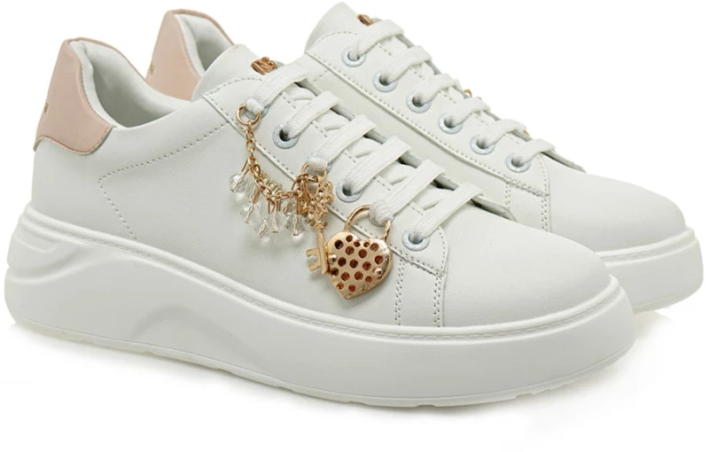 Renato Garini παιδικό sneaker λευκό