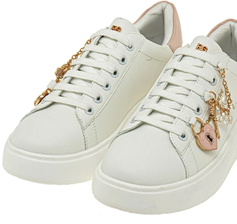 Renato Garini παιδικό sneaker λευκό