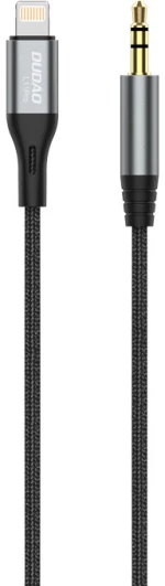 Dudao audio cable Lightning - mini jack 3.5mm 1m gray (L11PRO)
