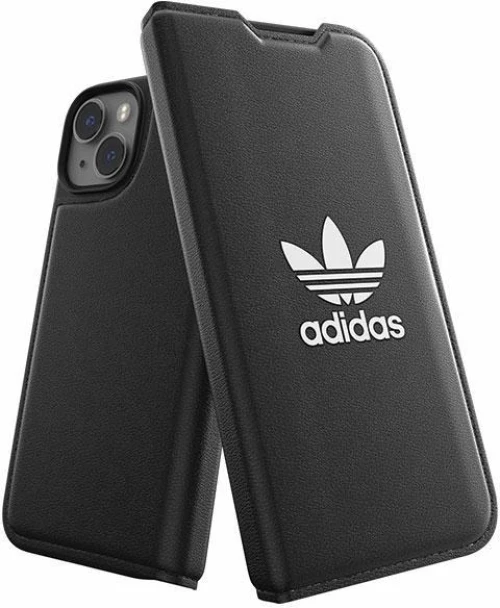 Adidas OR Booklet Case BASIC iPhone 14 6.1" black/black white 50181