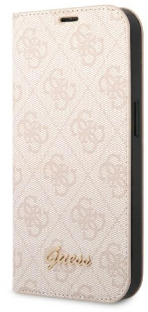 Guess GUBKP14SHG4SHP iPhone 14 6.1 "pink / pink book 4G Vintage Gold Logo