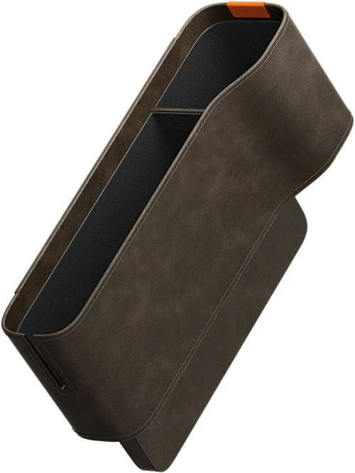 Baseus OrganizeFun Series Car Console Storage Organizer Marble Brown