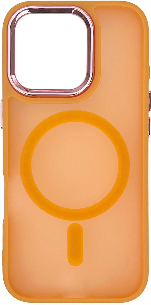 Magnetic Collection MagSafe iPhone 16 Pro Case - Orange
