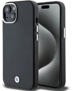 BMW Signature Wrapped Metal MagSafe Case for iPhone 15/14/13 - Black
