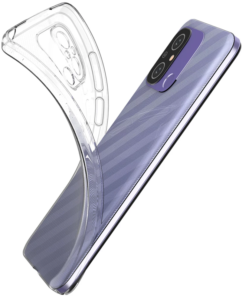 Ultra Clear 0.5mm Case for Xiaomi Redmi 11A / Poco C55 / Redmi 12C Thin Cover Transparent