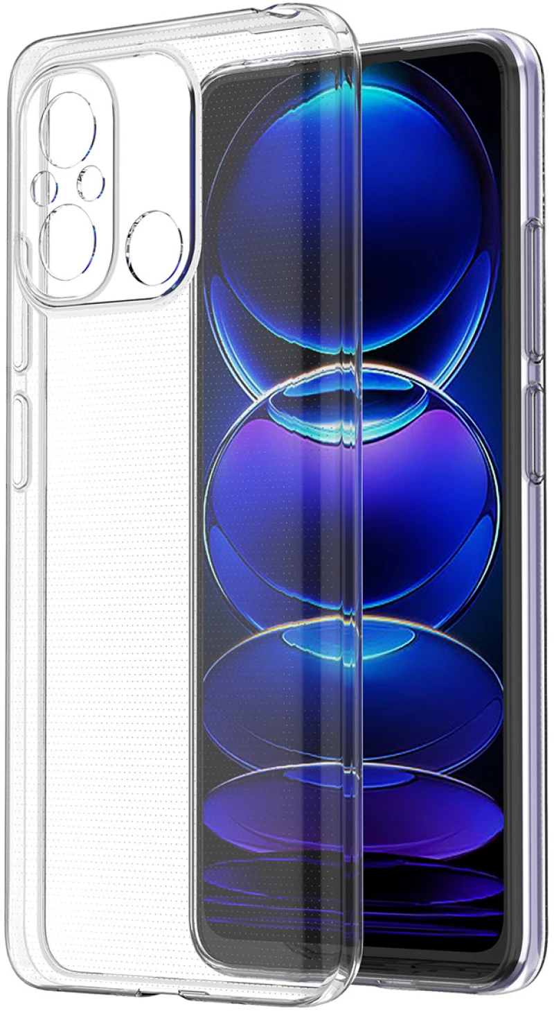 Ultra Clear 0.5mm Case for Xiaomi Redmi 11A / Poco C55 / Redmi 12C Thin Cover Transparent