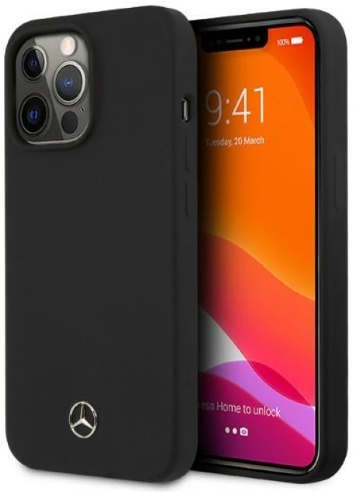 Mercedes Silicone Line MagSafe case for iPhone 13 Pro / iPhone 13 - black