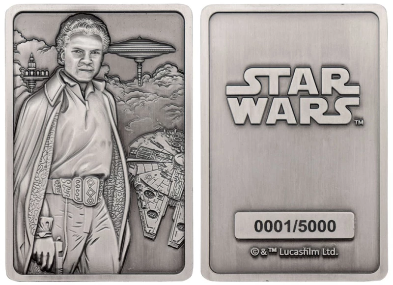 Star Wars Lando Calrissian Ingot / Fan Shop and Merchandise