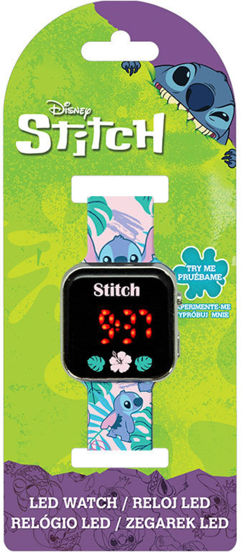 Disney Stitch led watch