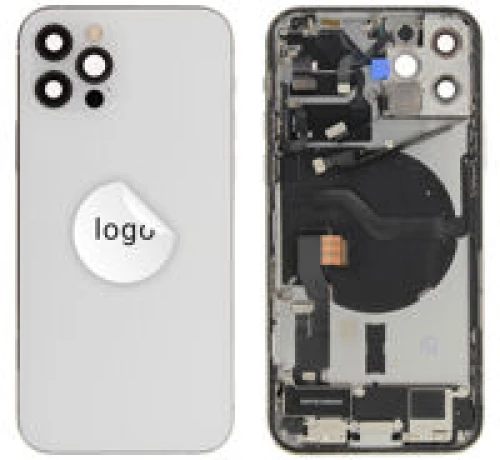 For iPhone/iPad (AP12P24SILP) Rear Cover (Pulled) - Silver, For iPhone 12 Pro